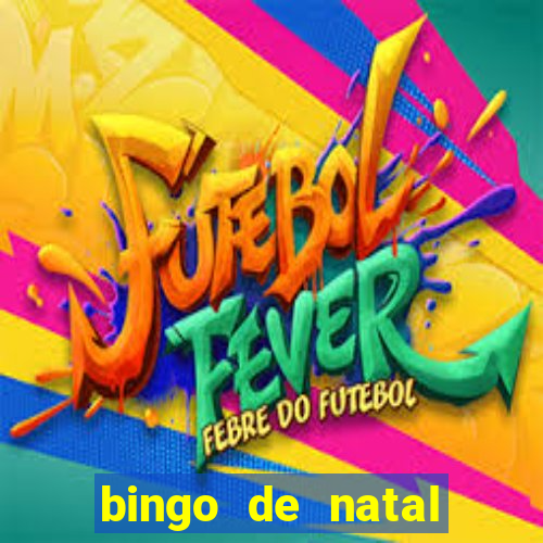 bingo de natal para imprimir gratis